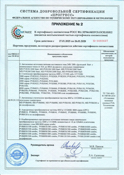 Сертификат ГОСТ стр. 5
